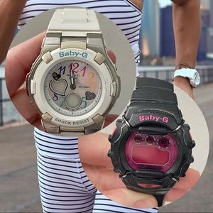 Casio Baby-G Shock 2 for 1 Used Watches